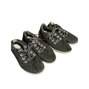 All Birds Gray  Wool Runners Sneakers Size 7 Womens 2 Pair